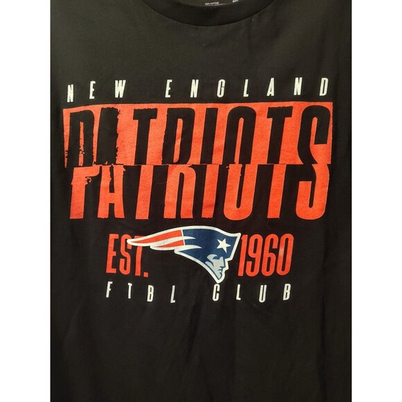 New England Patriots Est 1960 Mens Large T-Shirt Team Apparel Double-Sided NEW - Picture 9 of 10
